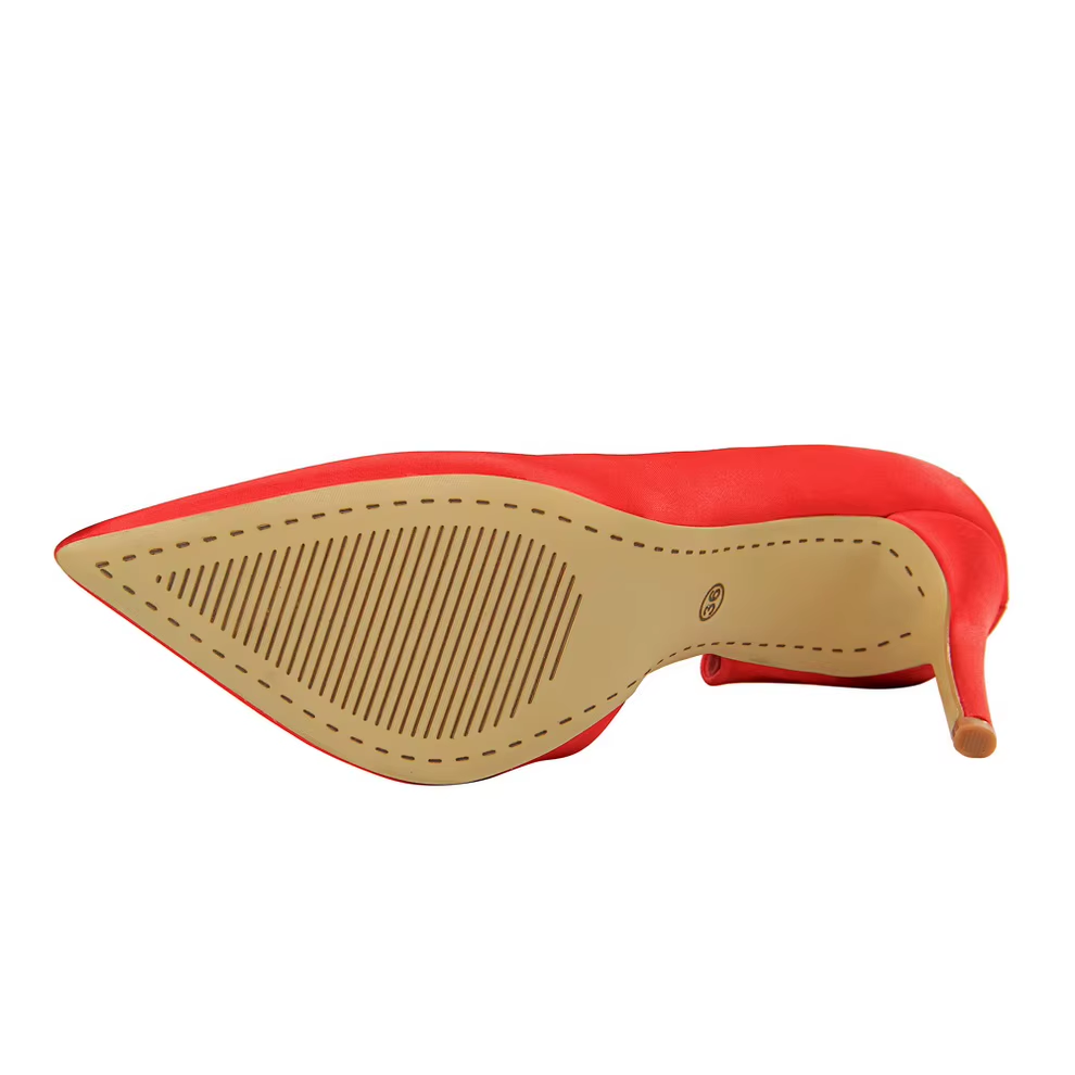 Satin Stiletto Pumps for Women