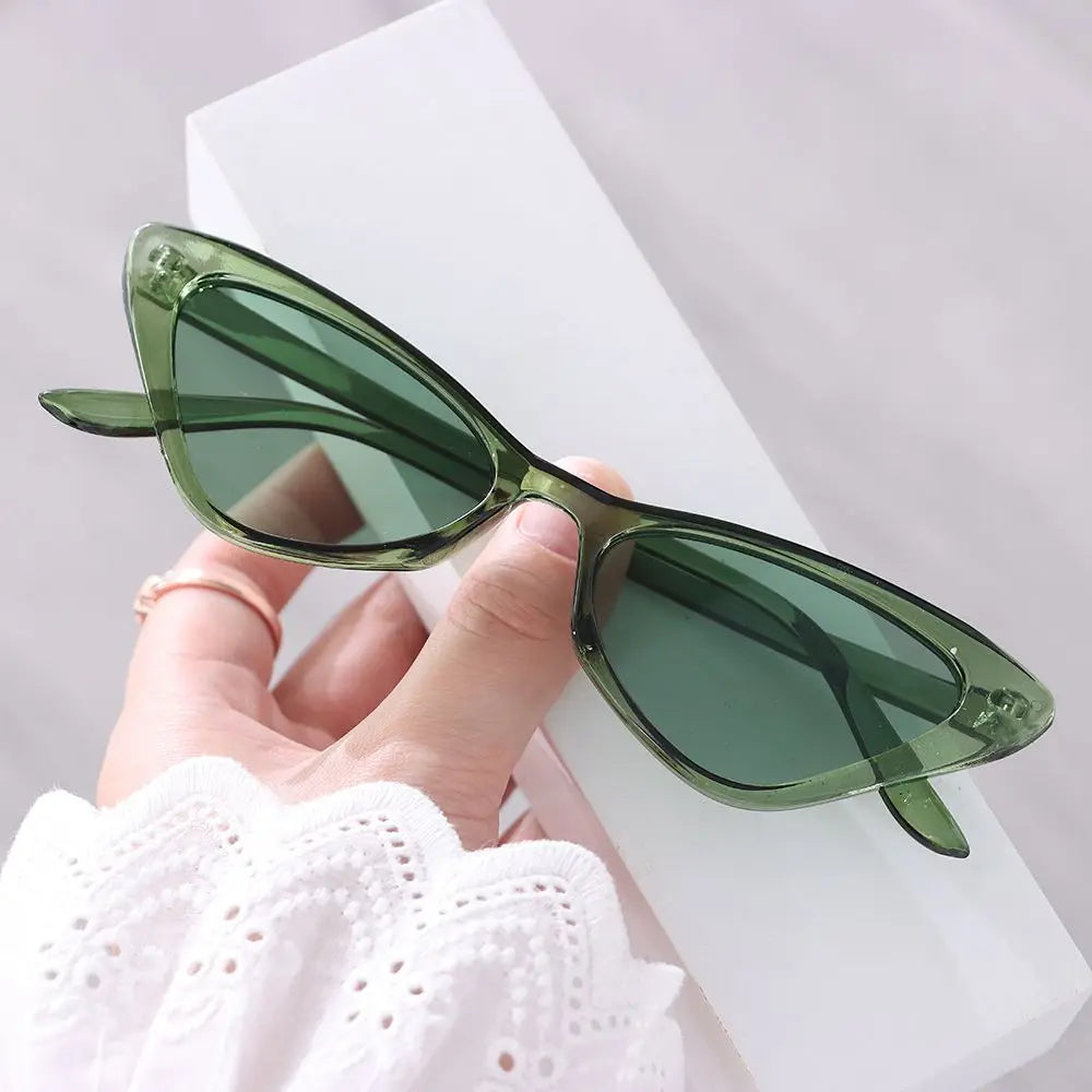 Retro Cat Eye Sunglasses UV400 Brand Designer Fashion Goggle Sun Glasses Women Men Trends Gradient Shades Outdoor Eyewear