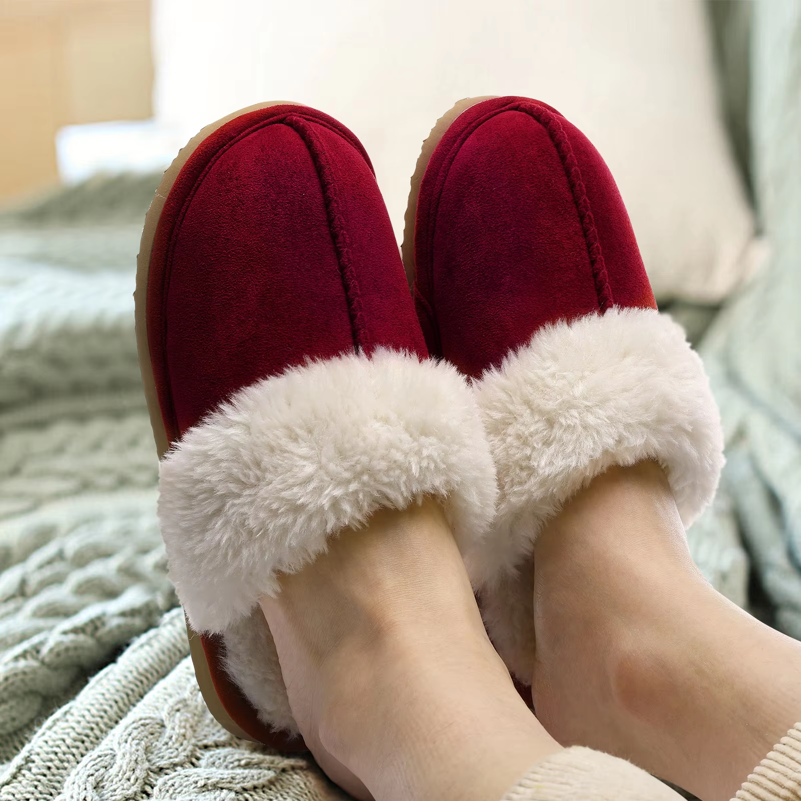 Cozy Luxury Furry Home Slides